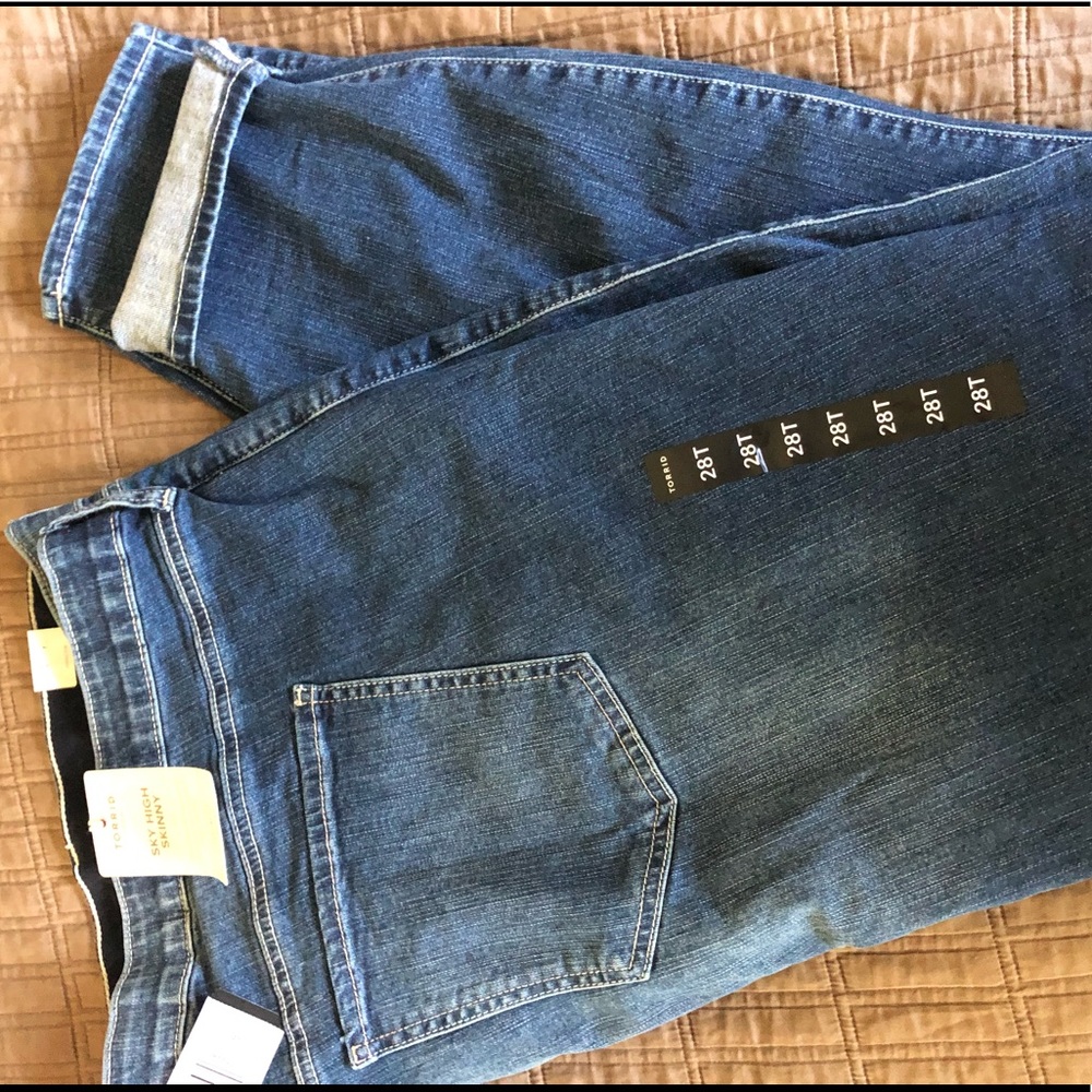Torrid skinny jeans 28T
